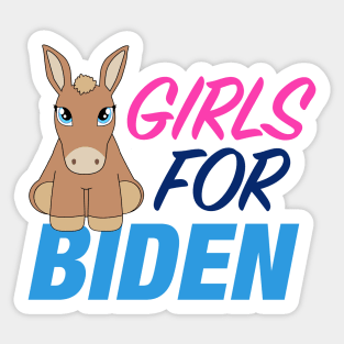 Girls for Biden Sticker